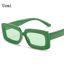 Load image into Gallery viewer, 2023 Rectangle Sunglasses For Women Men Jelly Color Small Square Frame Sun Glasses Beach Shades UV400 Trending