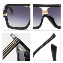 Load image into Gallery viewer, 2023 Retro Oversized Square Sunglasses For Women Men  Brand Designer Sun Glasses Modern Driving Shades uv400 E