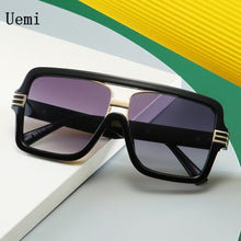 Load image into Gallery viewer, 2023 Retro Oversized Square Sunglasses For Women Men  Brand Designer Sun Glasses Modern Driving Shades uv400 E