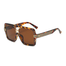 Load image into Gallery viewer, 2023 Retro Oversized Square Sunglasses For Women Men  Brand Designer Sun Glasses Modern Driving Shades uv400 E