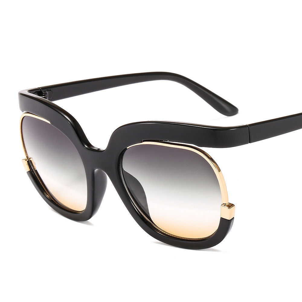 2023 Round Oversized Sunglasses For Women Men Retro Designer Ladies Sun Glasses Trending Product Shades UV400 Eyewea