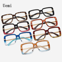 Load image into Gallery viewer, 2023 Square Anti Blue Light Women Glasses For Ladies Retro Oversized Frame Clear Reading Computer Eyeglasses Gafas R
