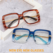 Load image into Gallery viewer, 2023 Square Anti Blue Light Women Glasses For Ladies Retro Oversized Frame Clear Reading Computer Eyeglasses Gafas R