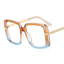 Load image into Gallery viewer, 2023 Square Anti Blue Light Women Glasses For Ladies Retro Oversized Frame Clear Reading Computer Eyeglasses Gafas R