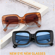 Load image into Gallery viewer, 2023 Square Sunglasses For Women Men Retro Color Matching Sun Glasses Female  Small Frame Eyewear UV400 Wholes