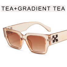 Load image into Gallery viewer, 2023 Square Sunglasses Personality Snowflake Glasses Korean Street Shooting Eyewear Trend sunglasses women