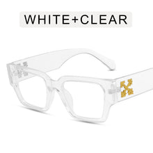 Load image into Gallery viewer, 2023 Square Sunglasses Personality Snowflake Glasses Korean Street Shooting Eyewear Trend sunglasses women