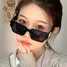 Load image into Gallery viewer, 2023 Square Sunglasses Personality Snowflake Glasses Korean Street Shooting Eyewear Trend sunglasses women