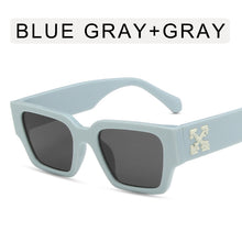 Load image into Gallery viewer, 2023 Square Sunglasses Personality Snowflake Glasses Korean Street Shooting Eyewear Trend sunglasses women