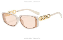 Load image into Gallery viewer, 2023 Style All-match Trend Sunglasses Personalized Round Frame Sunglasses Ins Trend Chain Big Frame Sunglasses