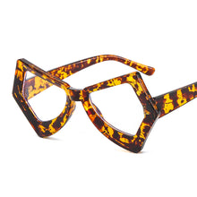 Load image into Gallery viewer, 2023 Women Anti Blue Light Glasses Oversized Irregular Square Frame Retro  Designer Clear Reading Compute