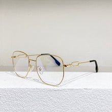 Load image into Gallery viewer, 2023 Gold Silver Black Metal Polygonal Frame B1365  Men&#39;s Prescription Glasses Women&#39;s Myopia Glasses