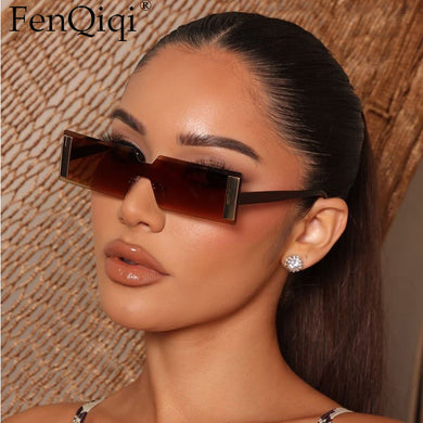 2023  Designer Small Frame Gradient Amber Classic Vintage Sunglasses UV400 Sun Glasses For Men