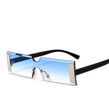 Carica l'immagine nel visualizzatore di Gallery, 2023  Designer Small Frame Gradient Amber Classic Vintage Sunglasses UV400 Sun Glasses For Men