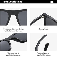 Load image into Gallery viewer, 2023 Men&#39;s Square Sunglasses Brand Designer Rivet Retro Women Sun Glasses UV400  Style Driver Eyewear