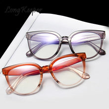 Load image into Gallery viewer, 2023 Office Anti Blue Light Glasses Women Frame Oversize Retro Computer Glasses Female Blue Blocking Big Size Frame Eyewear