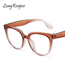 Load image into Gallery viewer, 2023 Office Anti Blue Light Glasses Women Frame Oversize Retro Computer Glasses Female Blue Blocking Big Size Frame Eyewear