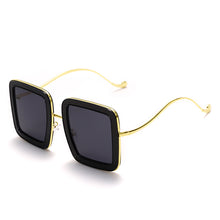 Load image into Gallery viewer, 2023 Oversized Square Sunglasses Women  Brand Designer Irregular Sun Glasses Men UV400 Tint Shades Eyewear