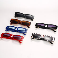 Load image into Gallery viewer, 2023 Rectangular Sunglasses Women  Brand Designer Small Square Sun Glasses Men Vintage Rectangle Shades Wide Frame