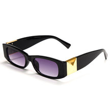 Load image into Gallery viewer, 2023 Rectangular Sunglasses Women  Brand Designer Small Square Sun Glasses Men Vintage Rectangle Shades Wide Frame