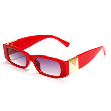 Load image into Gallery viewer, 2023 Rectangular Sunglasses Women  Brand Designer Small Square Sun Glasses Men Vintage Rectangle Shades Wide Frame