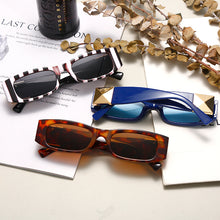 Load image into Gallery viewer, 2023 Rectangular Sunglasses Women  Brand Designer Small Square Sun Glasses Men Vintage Rectangle Shades Wide Frame