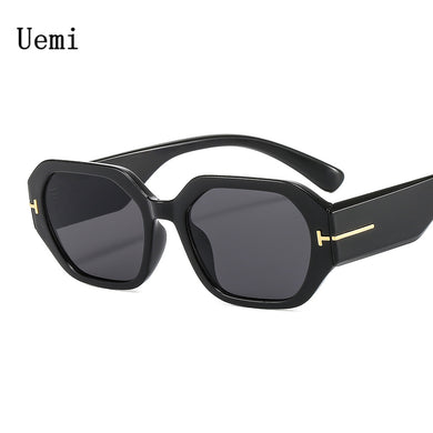 2023 Retro Brand Designer Irregular Square Sunglasses For Women Men Small Frame Sun Glasses With T Shades UV400 Tren