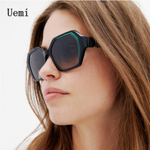 Load image into Gallery viewer, 2023 Retro Polygon Square Colorful Sunglasses For Women Trending Green Eyewear Shades UV400 Men Gradient Sun Glasses