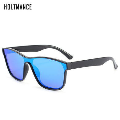 2023 Square Polarized Sunglasses Men Women Square Male Sun Glasses Brand Design One-piece Lens Eyewear UV400