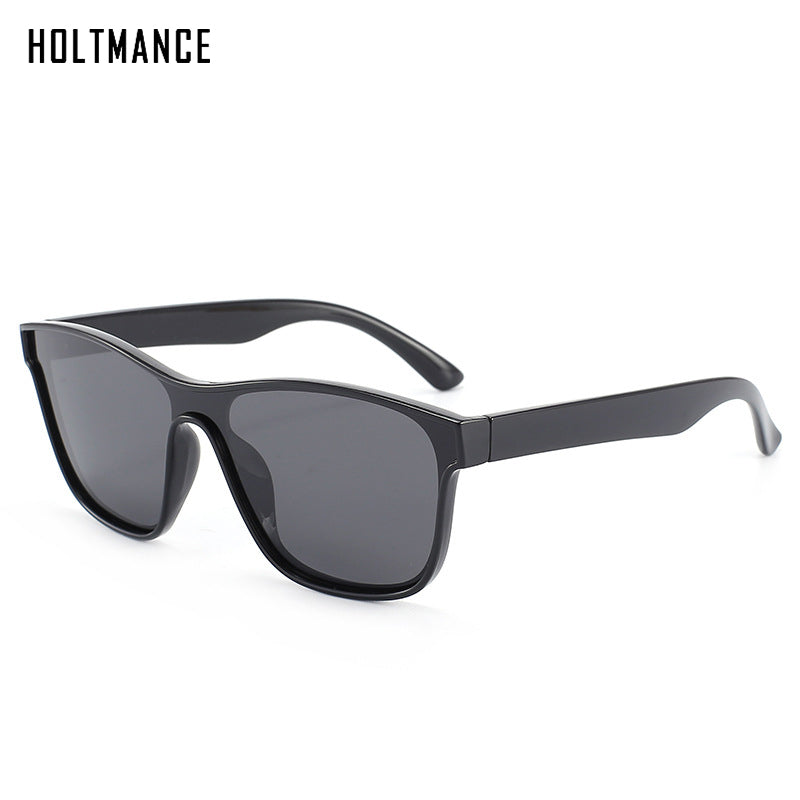 2023 Square Polarized Sunglasses Men Women Square Male Sun Glasses Brand Design One-piece Lens Eyewear UV400