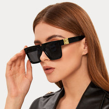 Load image into Gallery viewer, 2023 Square Retro Sunglasses Women  Brand Glasses Women/Men Oversized Sunglasses Women Mirror Oculos De Sol Feminino