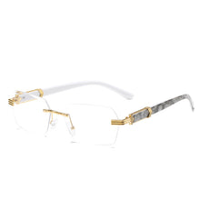 Load image into Gallery viewer, 2023 Square Rimless Sunglasses Beach Sunglasses Women Gradient Marbling Shades For Women