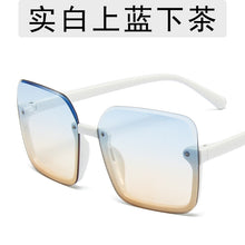 Load image into Gallery viewer, 2023 Square Rimless Sunglasses Women Men Punk Sun Glasses Black Green Eyeglasses  Brand Sunshade Eyewear UV400