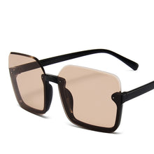 Load image into Gallery viewer, 2023 Square Rimless Sunglasses Women Men Punk Sun Glasses Black Green Eyeglasses  Brand Sunshade Eyewear UV400