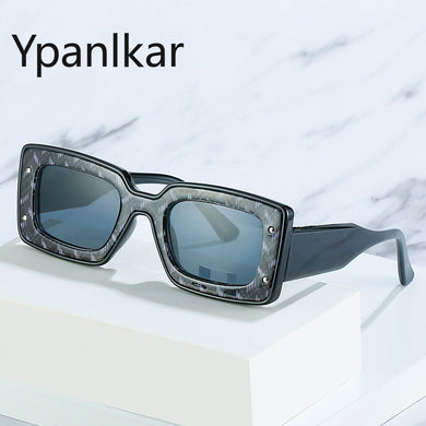 2023 Square Sunglasses Men and Women Driving Shades Eyewear Vintage Sun Glasses Outdoor Protect Stylish Gafas De Sol