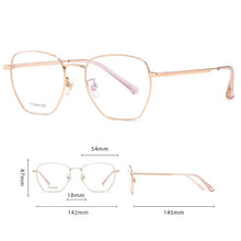Load image into Gallery viewer, 2023 Titanium Spectacle Frame For Women Female Men Myopia Glassesframe