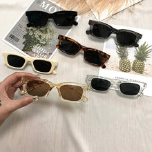 Load image into Gallery viewer, 2023 Women Rectangle Vintage Sunglasses Brand Designer Retro Points Sun Glasses Female Lady Eyeglass Cat Eye Driver Goggles