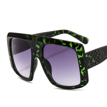 Load image into Gallery viewer, 2023 Design Big Frame Oversized Sunglasses Women  Brand Large Flat Top Sun Glasses Trendy Square Gradient Shades