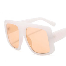 Load image into Gallery viewer, 2023 Design Big Frame Oversized Sunglasses Women  Brand Large Flat Top Sun Glasses Trendy Square Gradient Shades