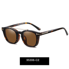 Load image into Gallery viewer, 2023 Polarized Sunglasses for Women men 2 In 1 Magnetic Clip On Glasses TR90 Optical Prescription Eyeglass Frames Magnet Clips
