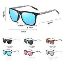 Load image into Gallery viewer, 2023 Polarized UV400 Sunglasses Men Dazzle Color Driver Claaaic Retro Brand Designer Light Flexible Sun Glasses Oculos de Sol