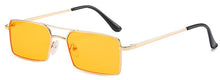Load image into Gallery viewer, 2023 Rectangle Retro Sunglasses Women  Steam punk Metal Sun Glasses Men&#39;s Vintage Oculos De Sol Feminino Glasses UV400