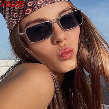 Load image into Gallery viewer, 2023 Rectangle Retro Sunglasses Women  Steam punk Metal Sun Glasses Men&#39;s Vintage Oculos De Sol Feminino Glasses UV400