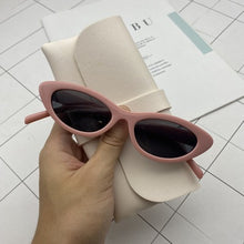 Load image into Gallery viewer, 2023 Retro Cat Eye Sunglasses Women  Brand Designer Eyewear Women/Men Oval Pink Sun Glasses Women Gafas De Sol Mujer