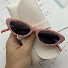 Load image into Gallery viewer, 2023 Retro Cat Eye Sunglasses Women  Brand Designer Eyewear Women/Men Oval Pink Sun Glasses Women Gafas De Sol Mujer