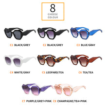 Load image into Gallery viewer, 2023 Retro Oversized Sunglasses For Women Irregular Square Frame  Brand Designer Sun Glasses Shades UV400 Eyewear