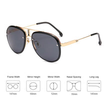 Load image into Gallery viewer, 2023 Retro Pilot Sunglasses Men Brand Designer Gradient Sun Glasses Women Vintage Shades Driving Eyewear Gafas De Sol