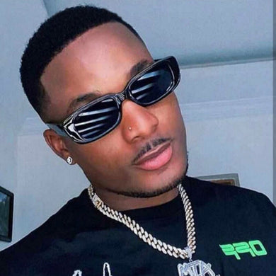 2023 Retro Rectangle Sunglasses Men Women's Brand Designer Men's Sun Glasses Female Black Eyewears Vintage Lentes De Sol Mujer