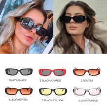 Load image into Gallery viewer, 2023 Retro Rectangle Sunglasses Men Women's Brand Designer Men's Sun Glasses Female Black Eyewears Vintage Lentes De Sol Mujer