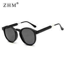 Load image into Gallery viewer, 2023 Retro Round Sunglasses Women Men Brand Design Transparent Female Sun Glasses Men Oculos De Sol Feminino Lunette Soleil